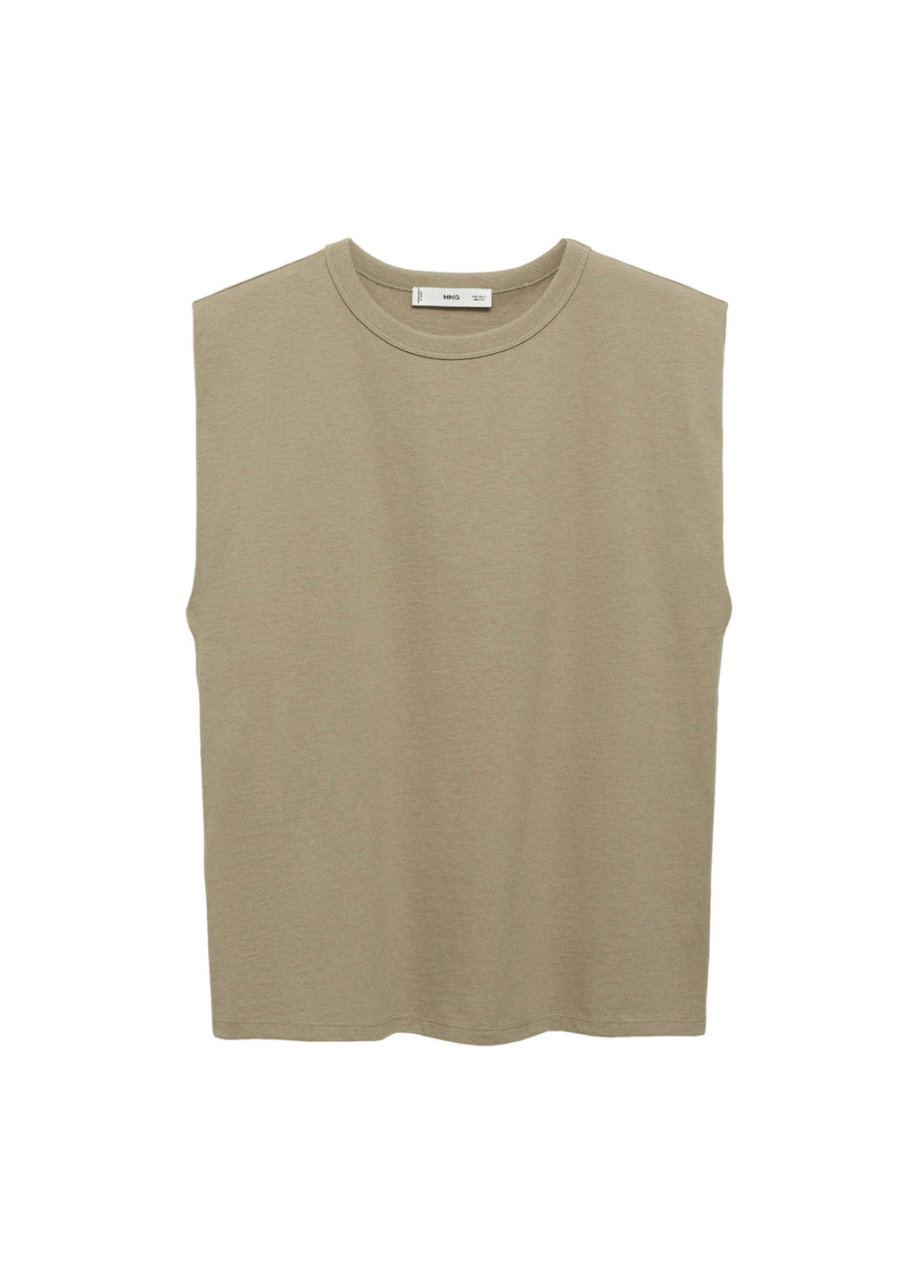T-Shirt Coton Manches Courtes - Khaki
