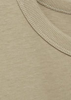 T-Shirt Coton Manches Courtes - Khaki
