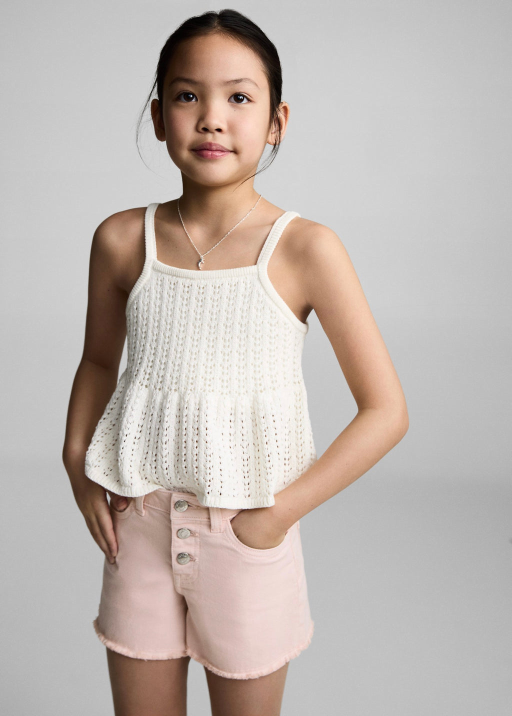 Short Patri Rosa - Niña