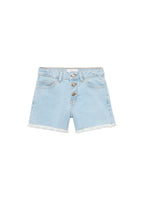 Short Patri Azul Claro - Niña