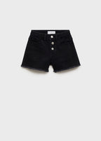 Short Patri Denim Negro - Niña