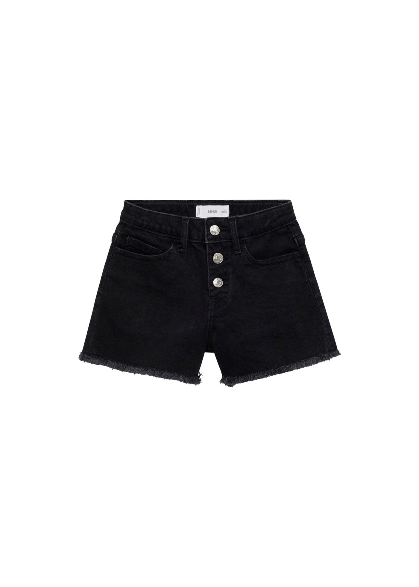 Short Patri Denim Negro - Niña