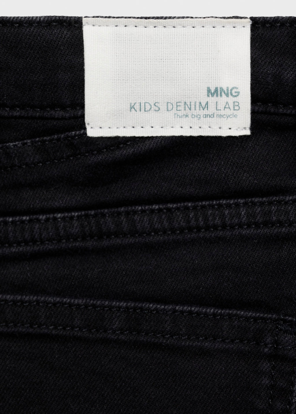 Short Patri Denim Negro - Niña