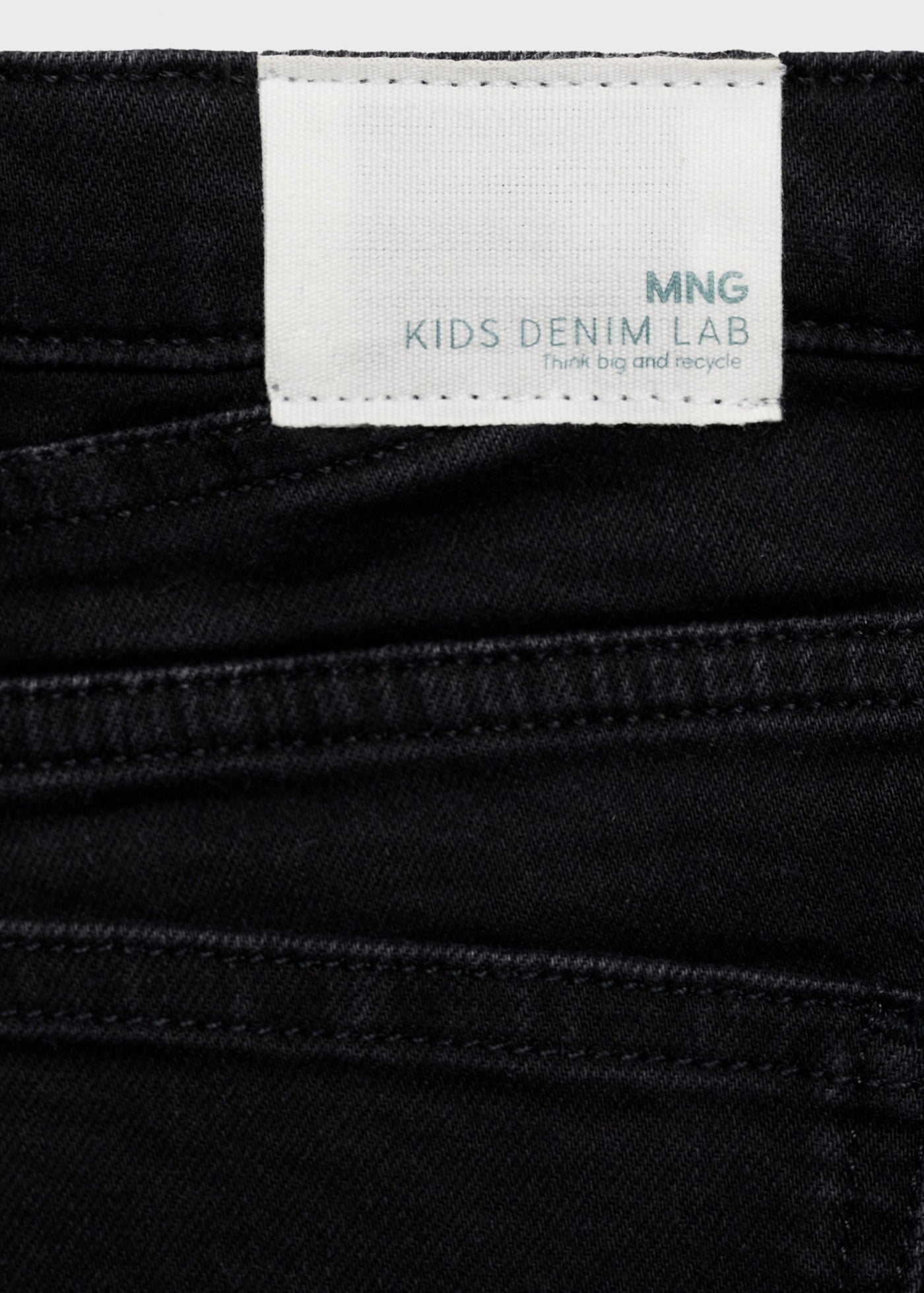 Short Patri Denim Negro - Niña