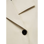 Trench Corto con Doble Botonadura