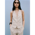 Boreli Vest - Light Grey/Pastel