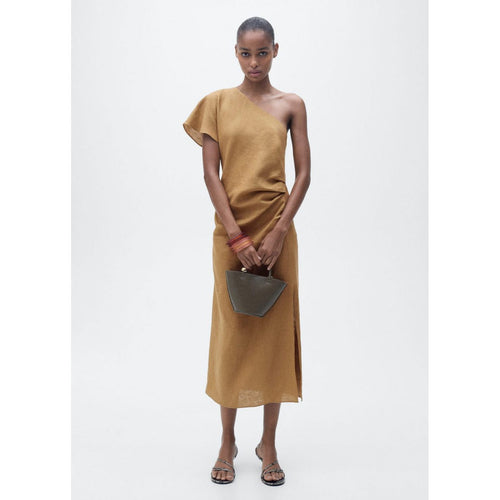 Rachel Dress - Medium Brown