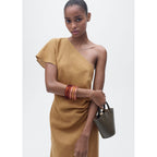 Rachel Dress - Medium Brown