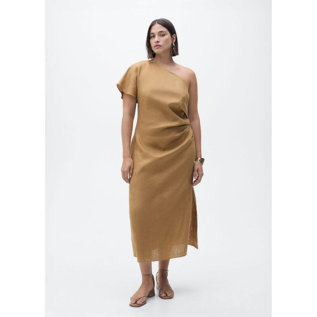 Rachel Dress - Medium Brown