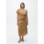 Rachel Dress - Medium Brown