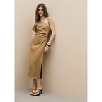 Rachel Dress - Medium Brown