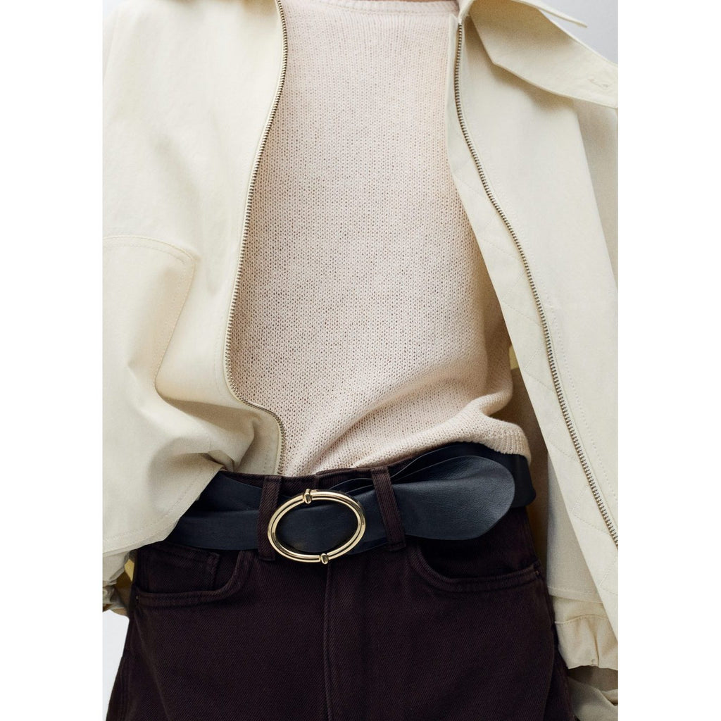 Maglione In Maglia Di Cotone A Maniche Corte