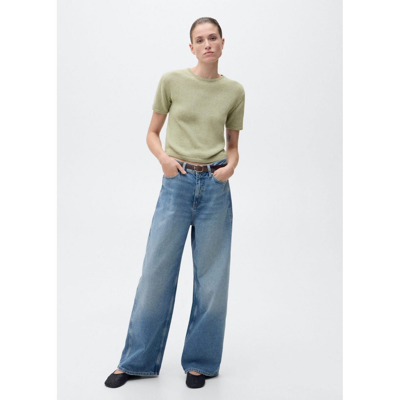 Pull Madeano - Aqua Green