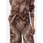 Pantalon Julia - Brun
