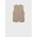 Vivian Vest - Medium Brown