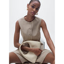Vivian Vest - Medium Brown
