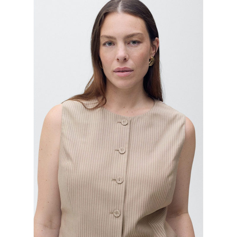Vivian Vest - Medium Brown