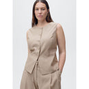 Vivian Vest - Medium Brown