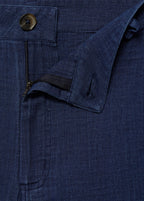 Pantalon Denim Fluide Taille Haute - Night Blue