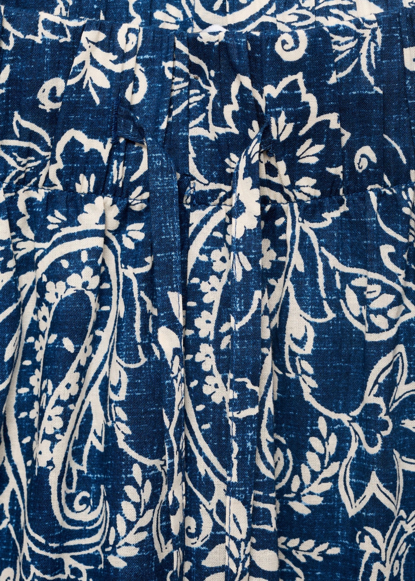 Pantalon Imprimé Coton - Blue
