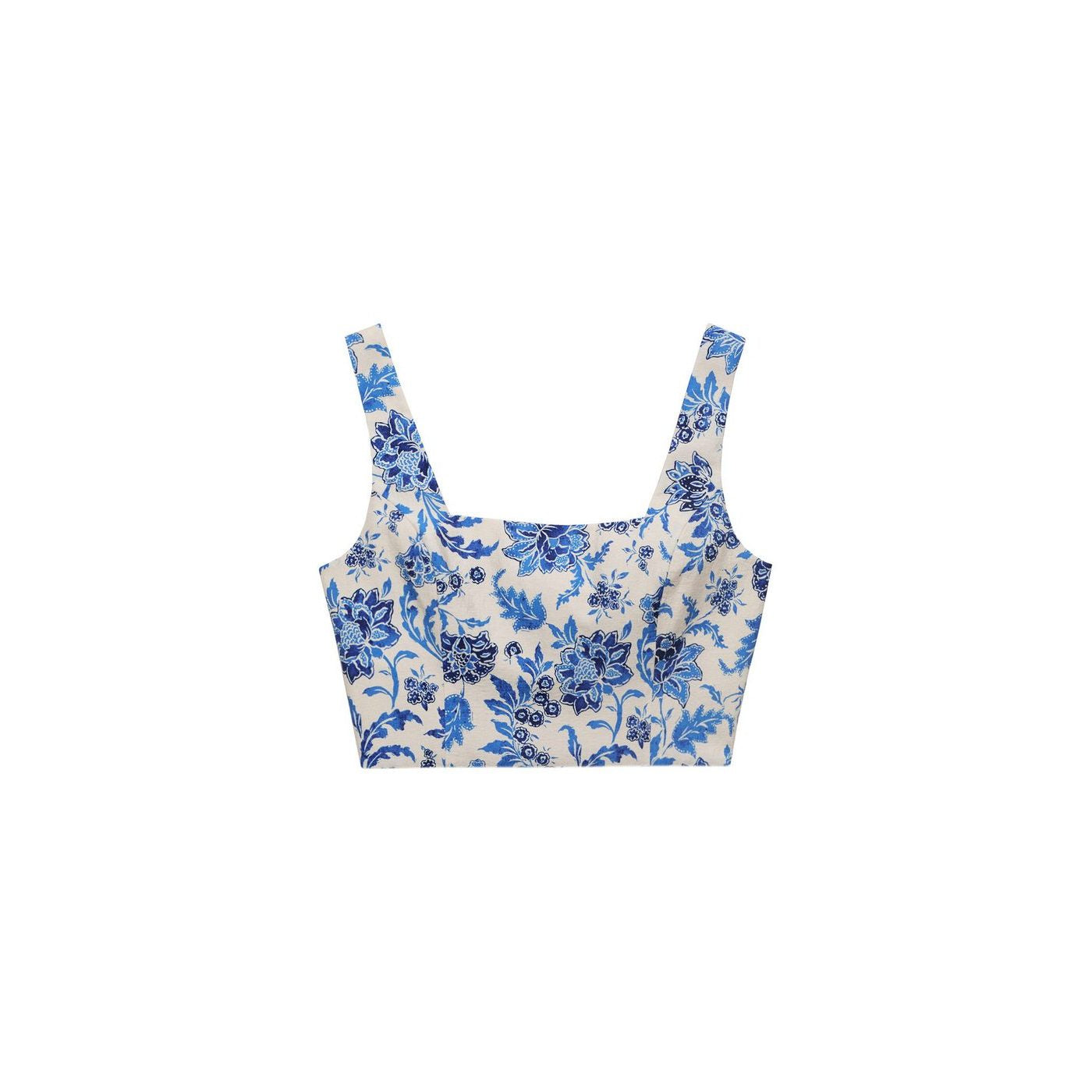 Top Indigo - Blanc Cassé