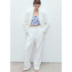 Top Indigo - Blanc Cassé
