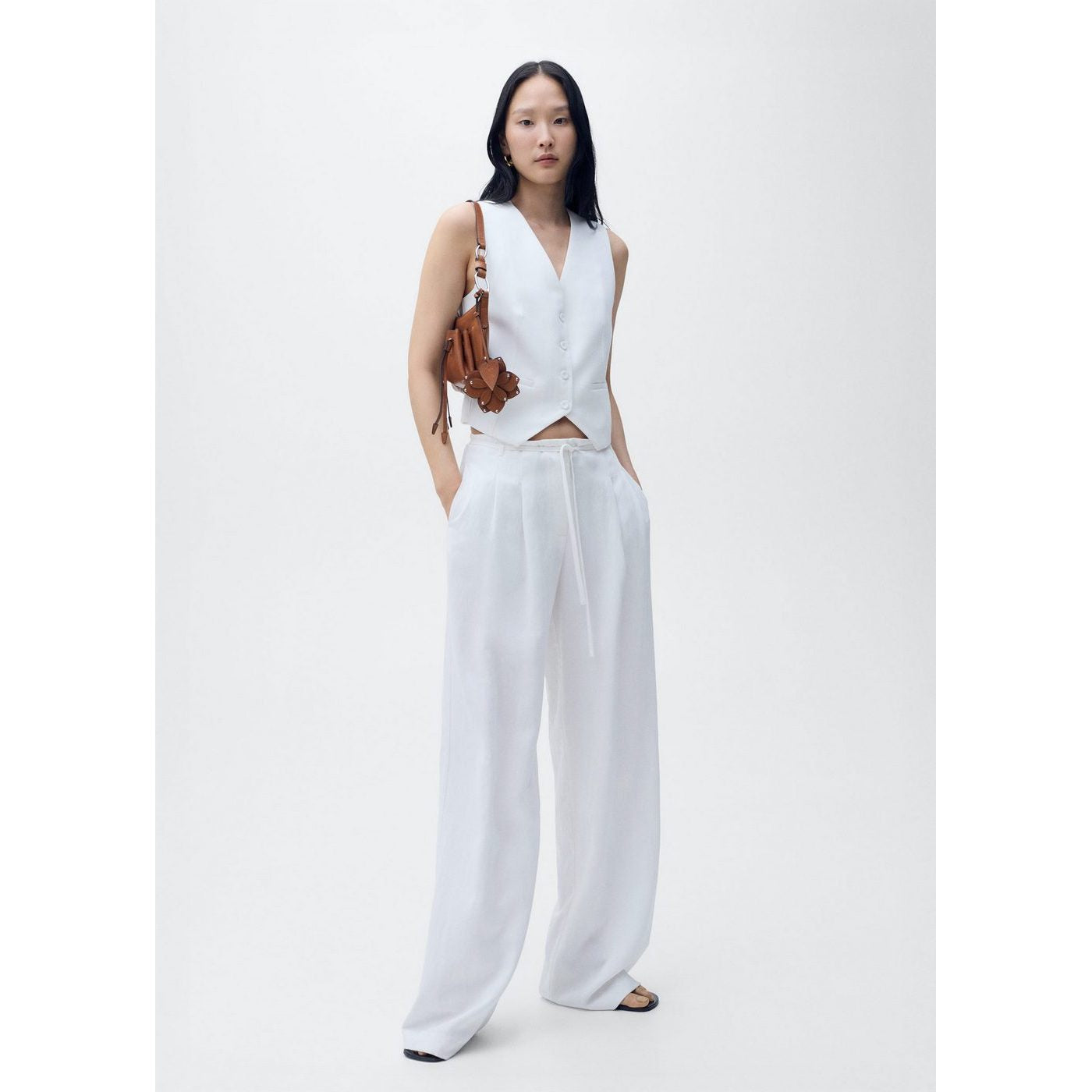 Pantalon Bonnie - Blanc
