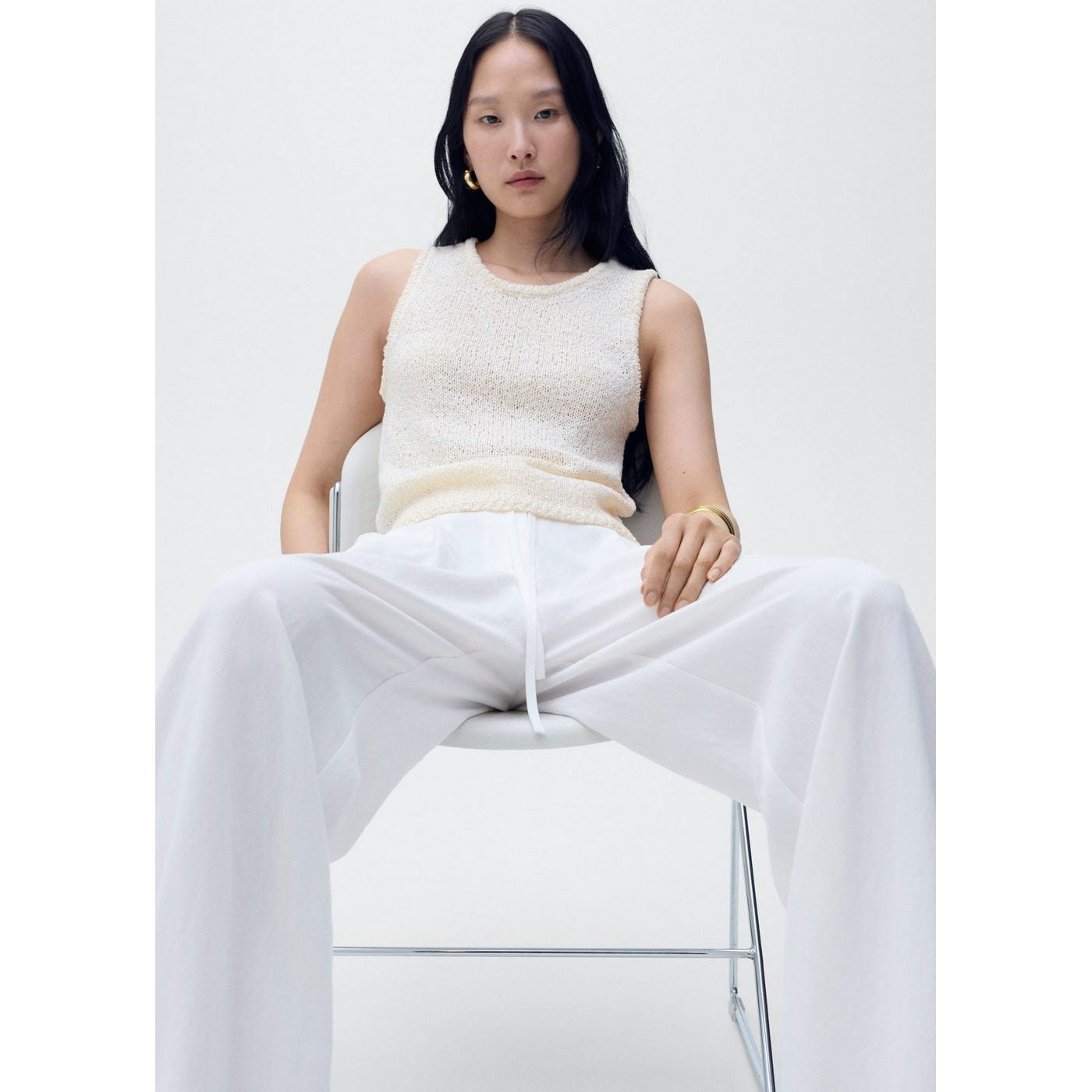 Pantalon Bonnie - Blanc