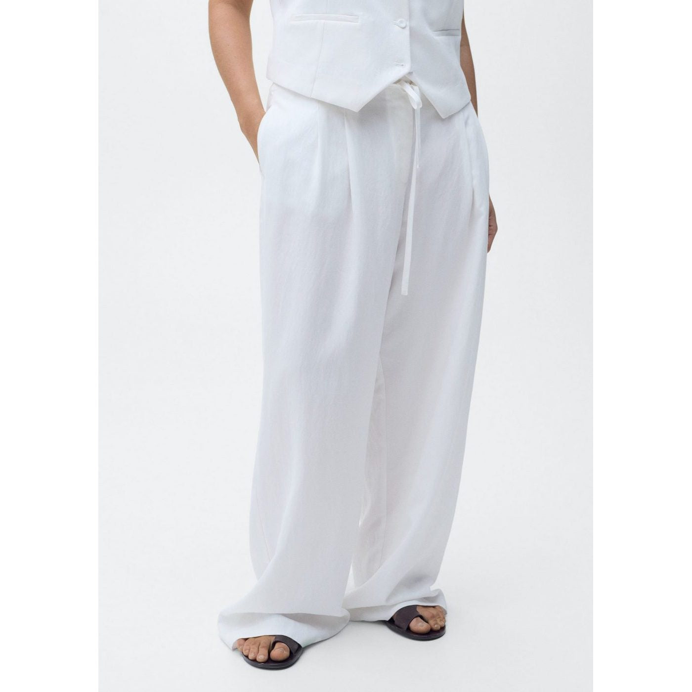 Pantalon Bonnie - Blanc