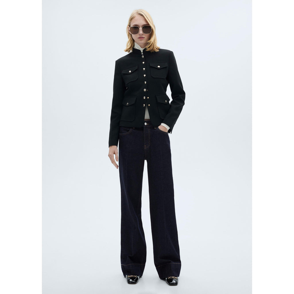 Jean Wideleg Talle Normal - Open Blue