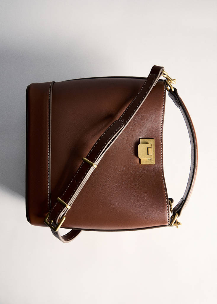 Mini Sac Cabas Détail Métallique