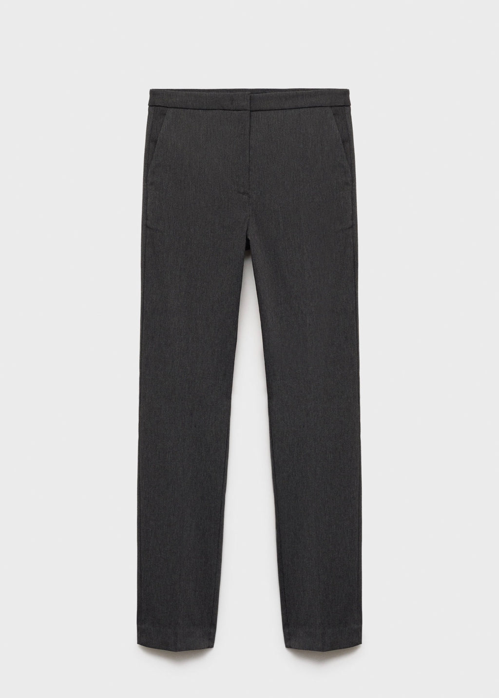 Skinny Crop Pants - Grey