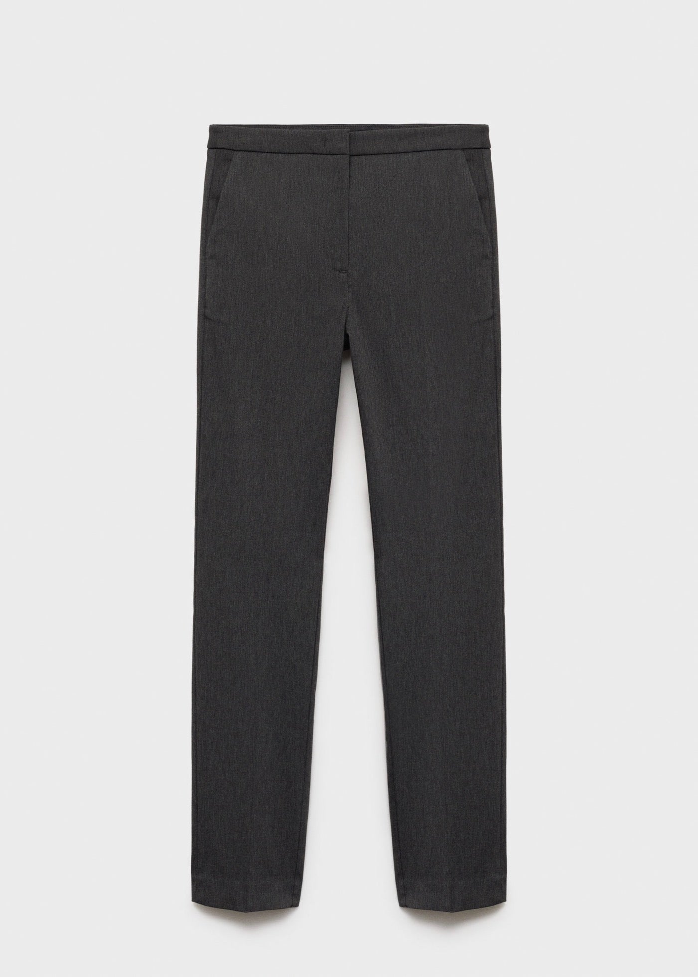 Skinny Crop Pants - Grey