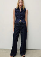 Jean Danila Wideleg Rinse Wash
