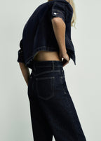 Jean Danila Wideleg Rinse Wash