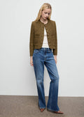 Veste Tweed Boutons Bijoux