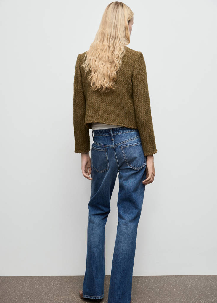 Veste Tweed Boutons Bijoux