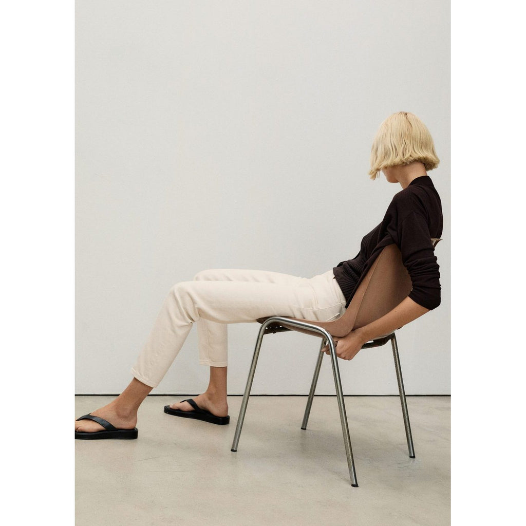 Jeans Newmom - Ecru