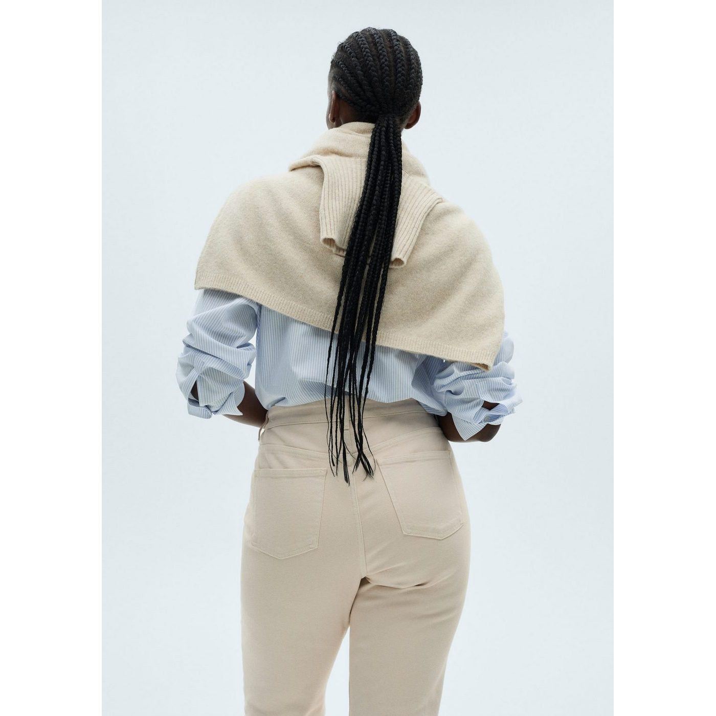 Jeans Newmom - Ecru
