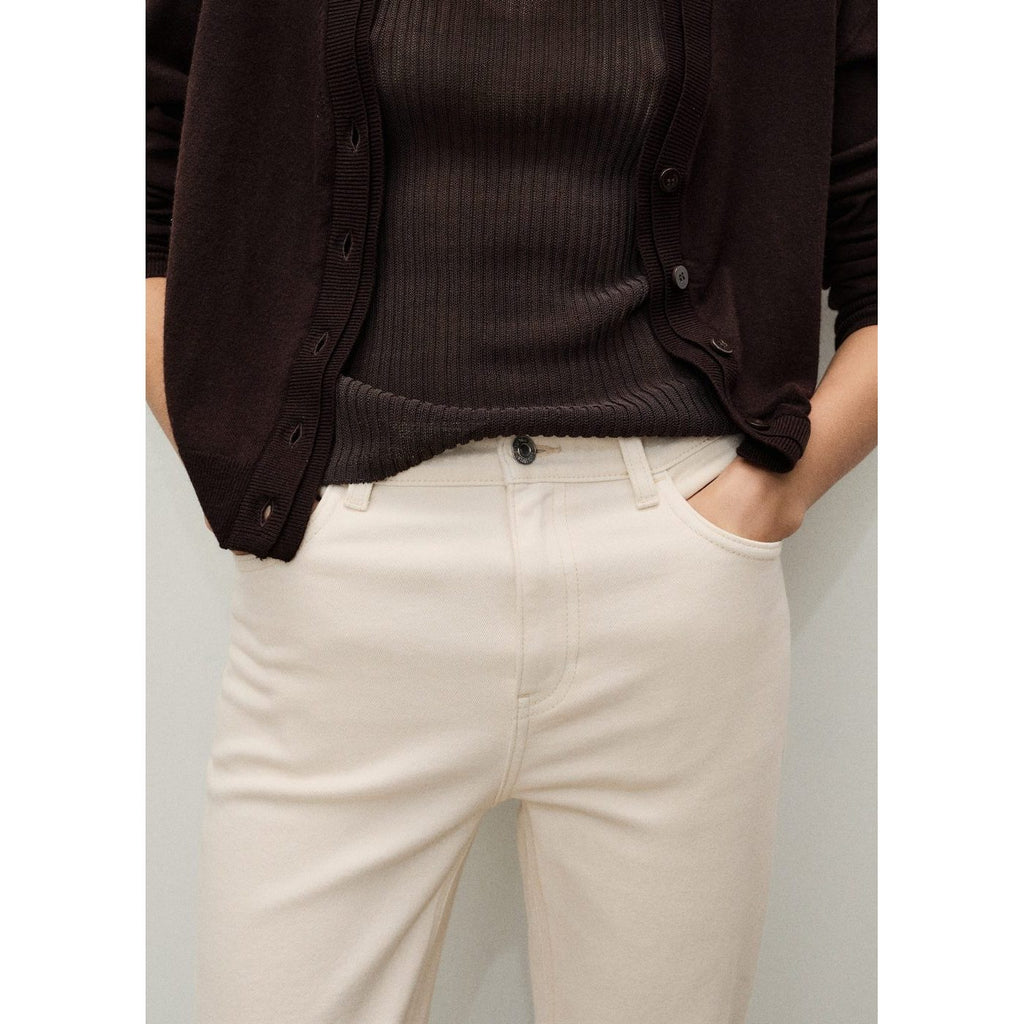Jeans Newmom - Ecru