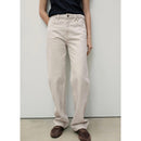 Jeans Miami Rectos Cintura Normal - Gris Claro/Pastel
