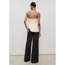 Jean Wideleg Taille Basse - Black Denim