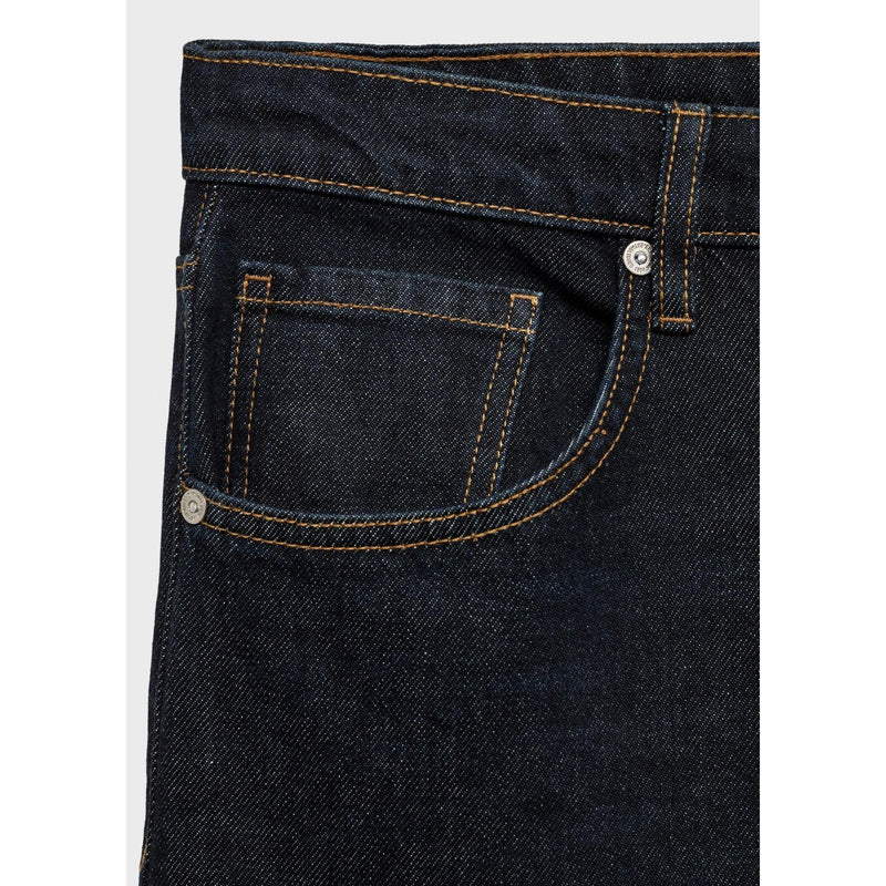 Jean Wideleg Taille Basse Rinse Wash - Open Blue