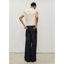 Rinse Wash Low Rise Wideleg Jeans - Open Blue