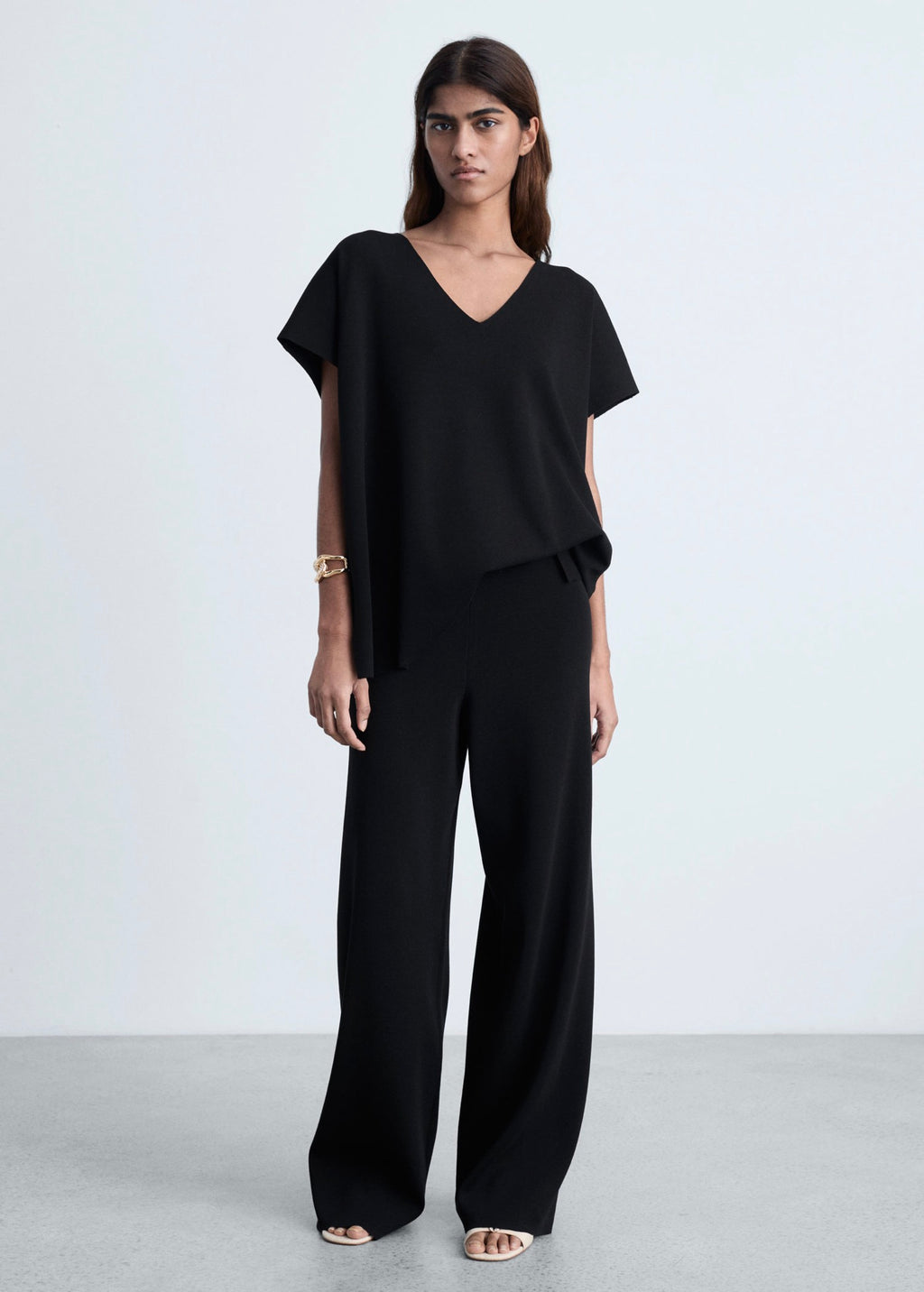 Top En Maille Col V