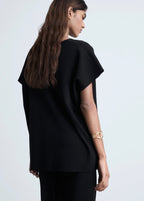 Top En Maille Col V