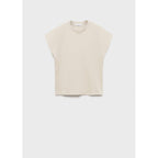 Camiseta Algodón Cuello Redondo