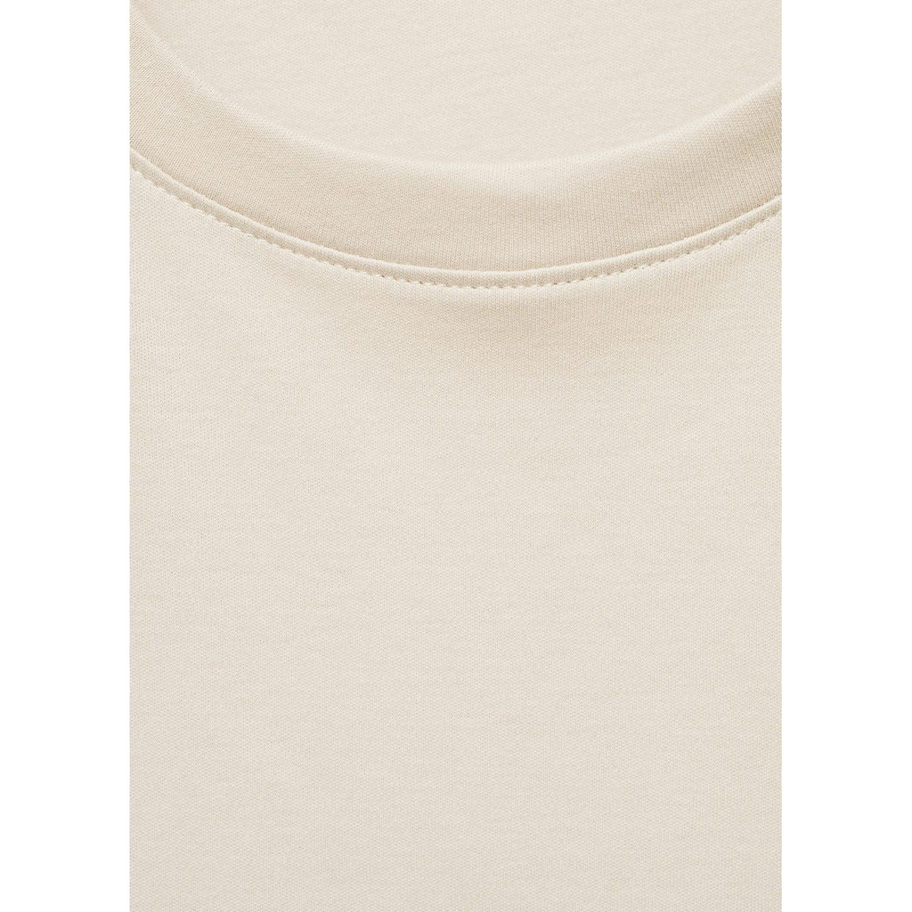 Camiseta Algodón Cuello Redondo