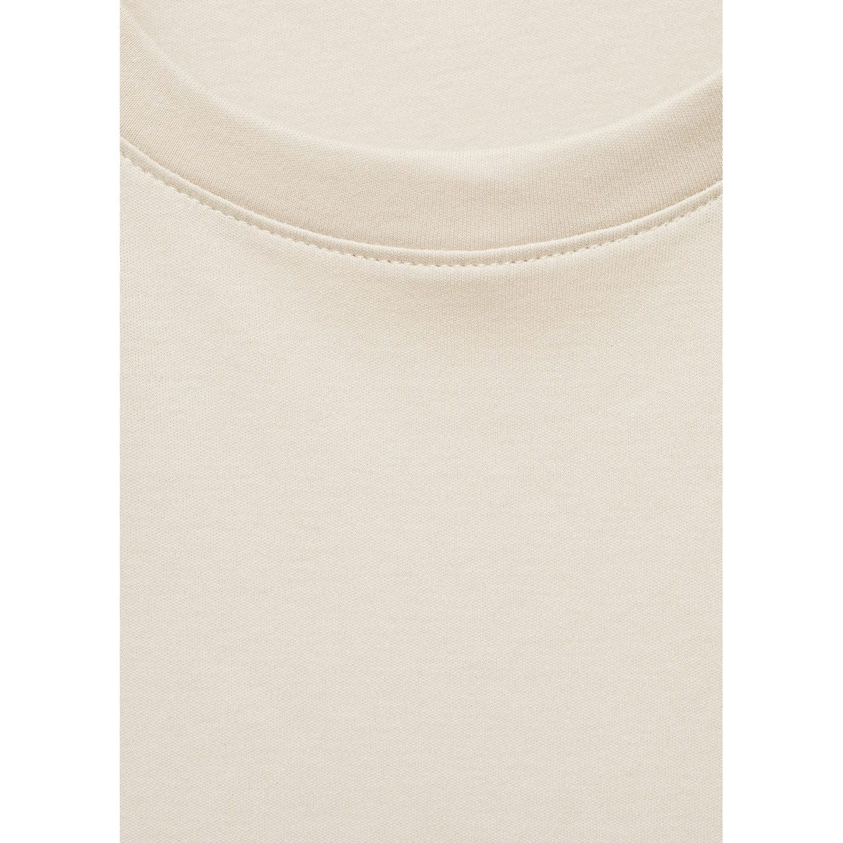Camiseta Algodón Cuello Redondo