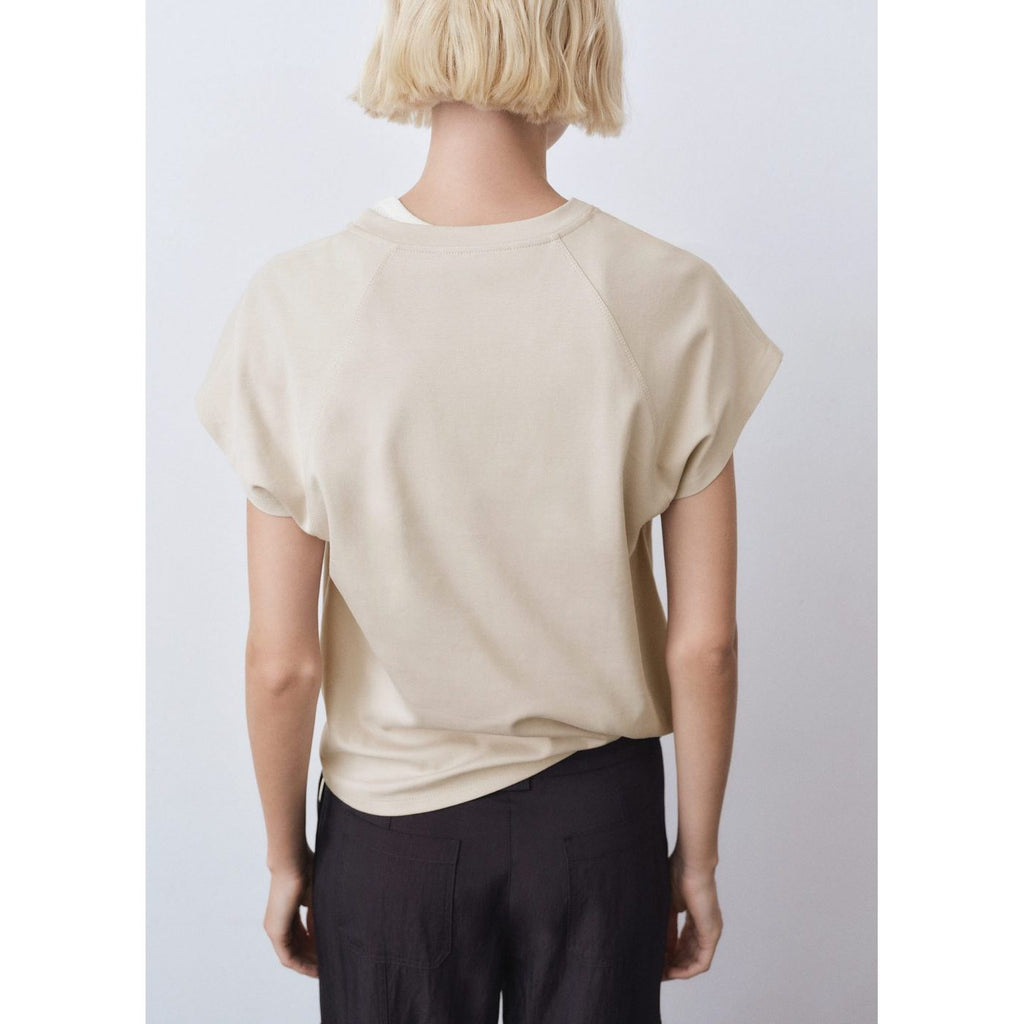 Camiseta Algodón Cuello Redondo